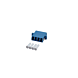 Accoppiamento monomodale 4 vie LC-LC quad blu