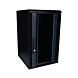 Armadio server da 10 pollici 12U con anta in vetro 370x450x618 mm (LxPxA)