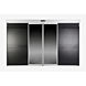 Porte scorrevoli per data center, azionamento manuale 42U