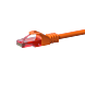 Cavo patch UTP CAT6 da 15 m, arancione - 100% rame