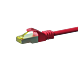 Cavo patch Cat7 S/FTP (PIMF) 50 m rosso