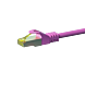 Cavo patch Cat7 S/FTP (PIMF) da 20 m, rosa