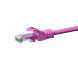 Cavo patch CAT5e UTP 0,50 m rosa - CCA