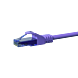 Cavo patch UTP CAT6a 20 m viola - 100% rame