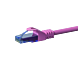 Cavo patch UTP CAT6a da 1,50 m rosa - 100% rame