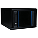 Armadio server 4U da 10 pollici con sportello in vetro, dimensioni 370x450x264 mm (LxPxA)