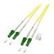 Cavo in fibra ottica duplex OS2 LC/APC-LC/APC 3 m