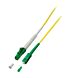 Cavo in fibra ottica simplex OS2 LC/APC-SC/APC 1m