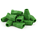 DANICOM Trave portacavi RJ45 Verde - 10 pezzi