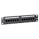 Patch panel CAT6 UTP da 10 pollici - 12 porte