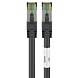 Cavo patch Cat8 S/FTP (PIMF) da 0,25 m, nero.