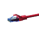 Cavo patch UTP CAT6a 2 m rosso - 100% rame