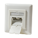 Scatola di derivazione da incasso Cat6a UTP/STP, avorio