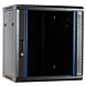 Armadio a muro 12U con anta in vetro 600x450x635 mm (LxPxA)