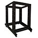 Rack per relè 18U su ruote 600x800x1000mm (LxPxA)