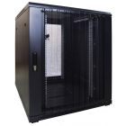 Armadio server 18U con sportello perforato 800x1000x1000mm (LxPxA)