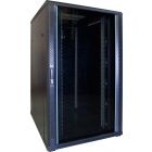 Armadio server 27U con porta in vetro 800x1000x1400mm (LxPxA)