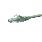 Cavo patch UTP CAT5e da 0,50 m, grigio - 100% rame