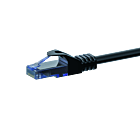 Cavo patch UTP CAT6a da 0,50 m, nero - 100% rame