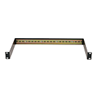 Guida DIN 1U per rack da 19 pollici