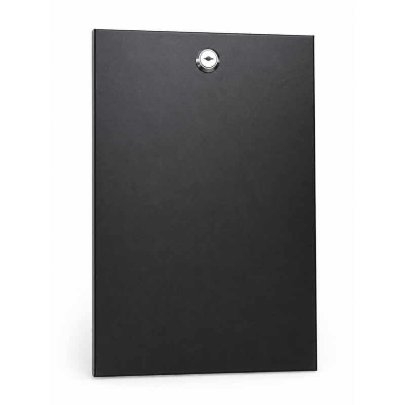 Pannello laterale 12U per armadi server 10" - 310mm di profondità con serratura