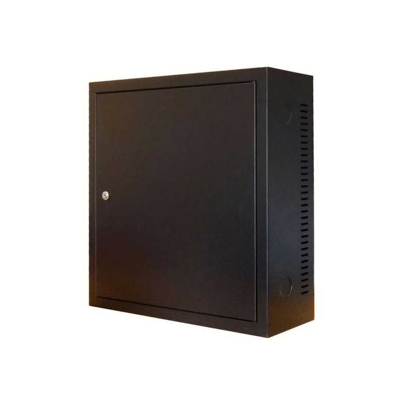 Armadio a muro 3U con anta in metallo profonda 185 mm