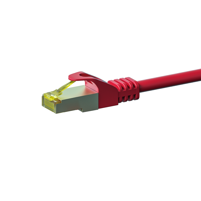 Cavo patch Cat7 S/FTP (PIMF) da 2 m, rosso