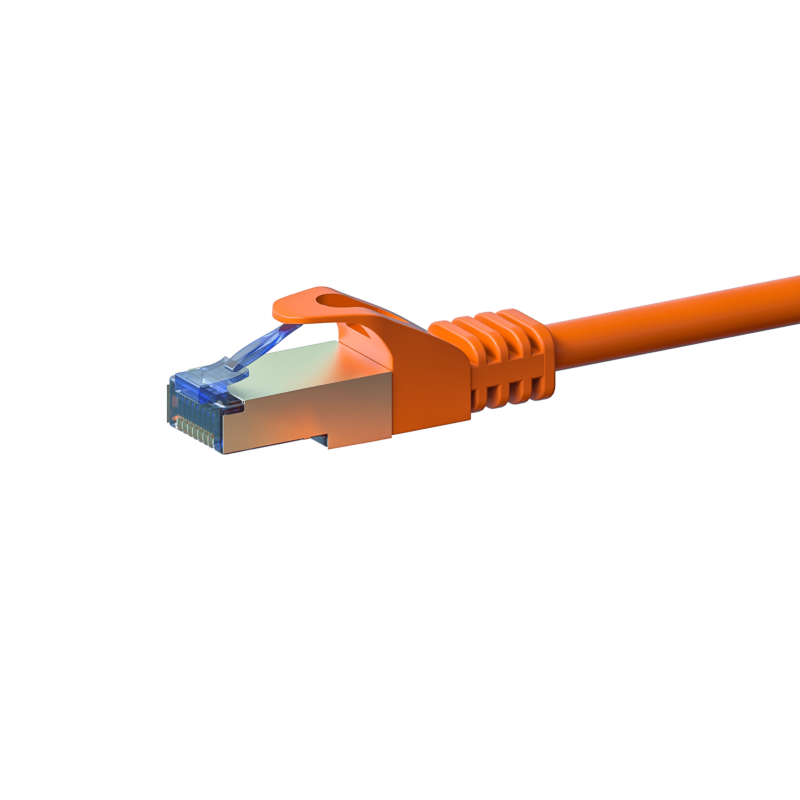 Cavo patch CAT6a S/FTP (PIMF) da 2 m, arancione.