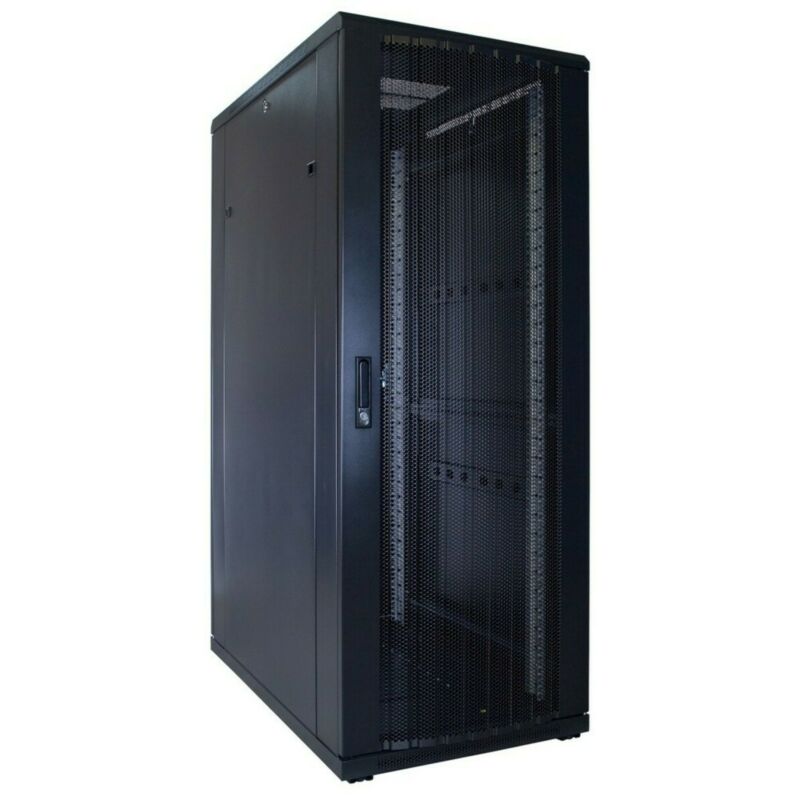 Armadio server 32U con sportello perforato 600x1000x1600mm (LxPxA)