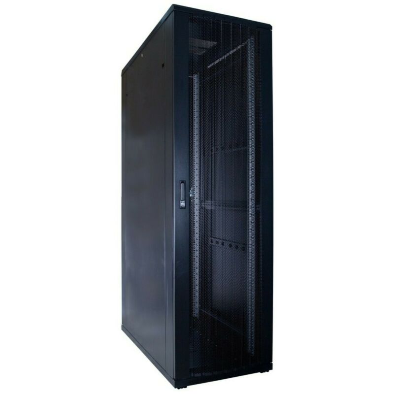 Armadio server 42U con sportello perforato 600x1200x2000mm (LxPxA)