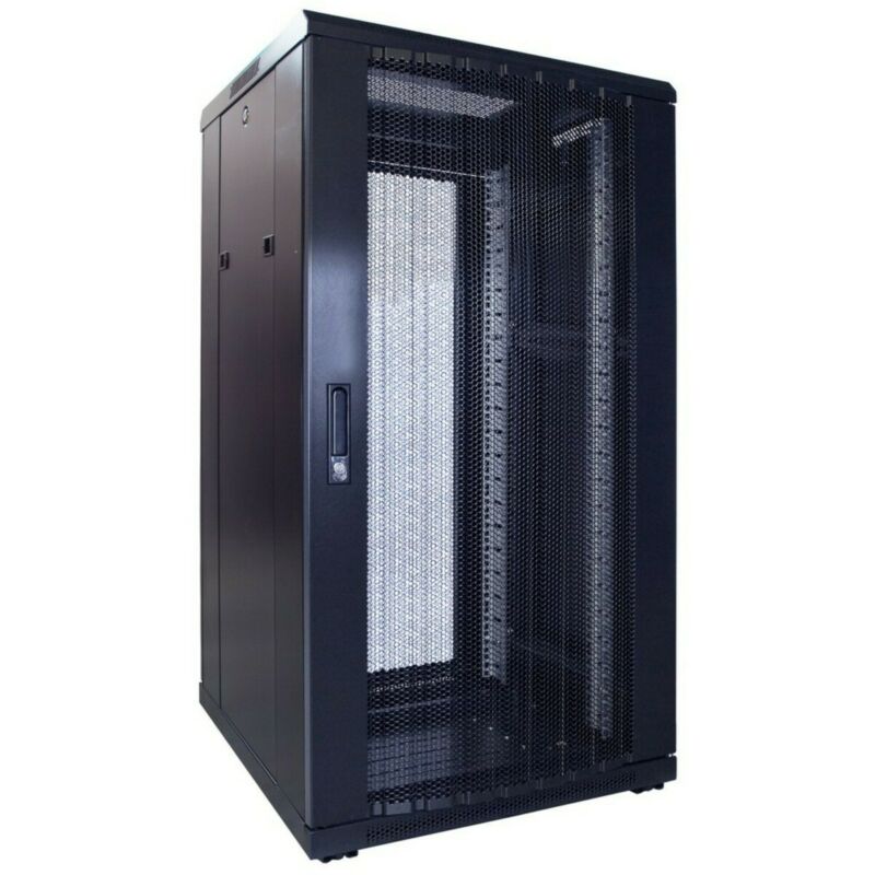 Armadio server 22U con sportello perforato 600x600x1200 mm (LxPxA)