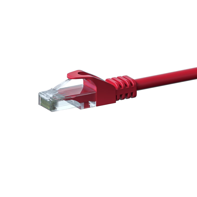 Cavo patch CAT6 UTP 5 m rosso - CCA