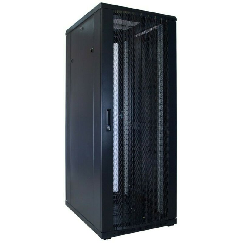 Armadio server 32U con sportello perforato 600x800x1600mm (LxPxA)