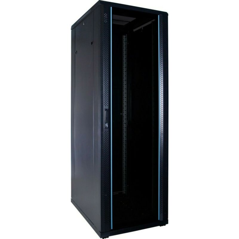 Armadio server 37U con porta in vetro 600x800x1800mm (LxPxA)