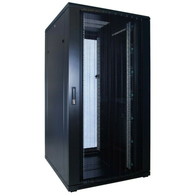 Armadio server 32U con sportello perforato 800x1000x1600mm (LxPxA)