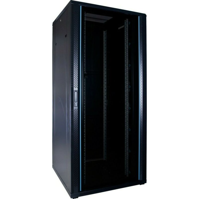 Armadio server 37U con anta in vetro 800x800x1800mm (LxPxA)
