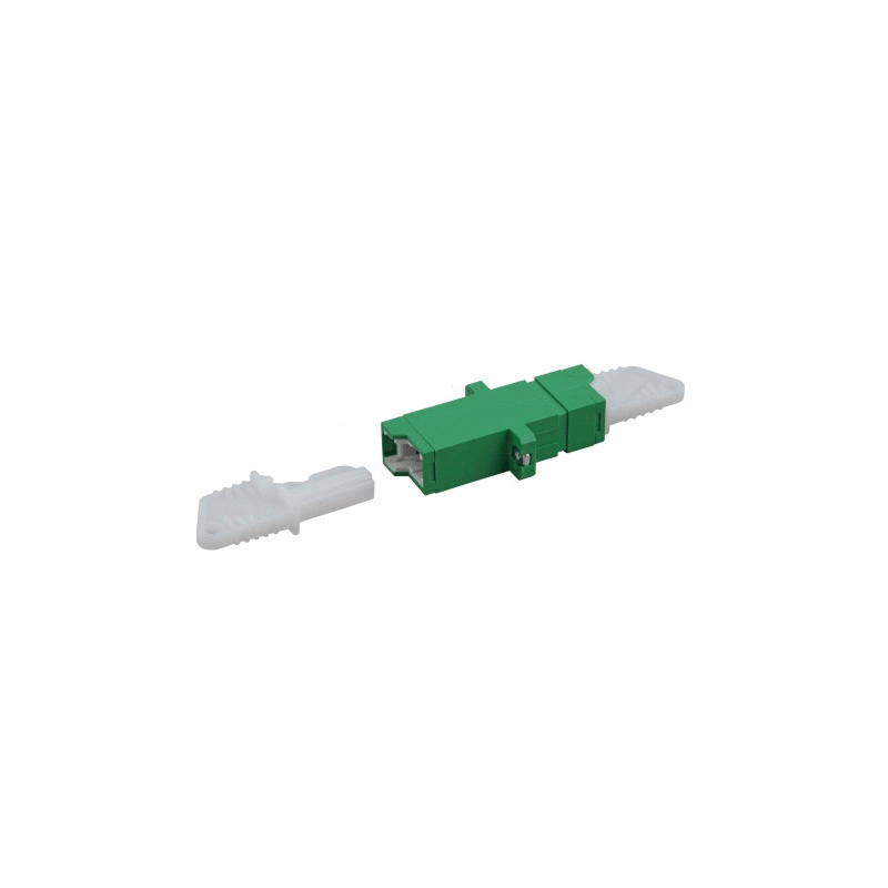 Accoppiamento monomodale E2000-E2000 simplex verde