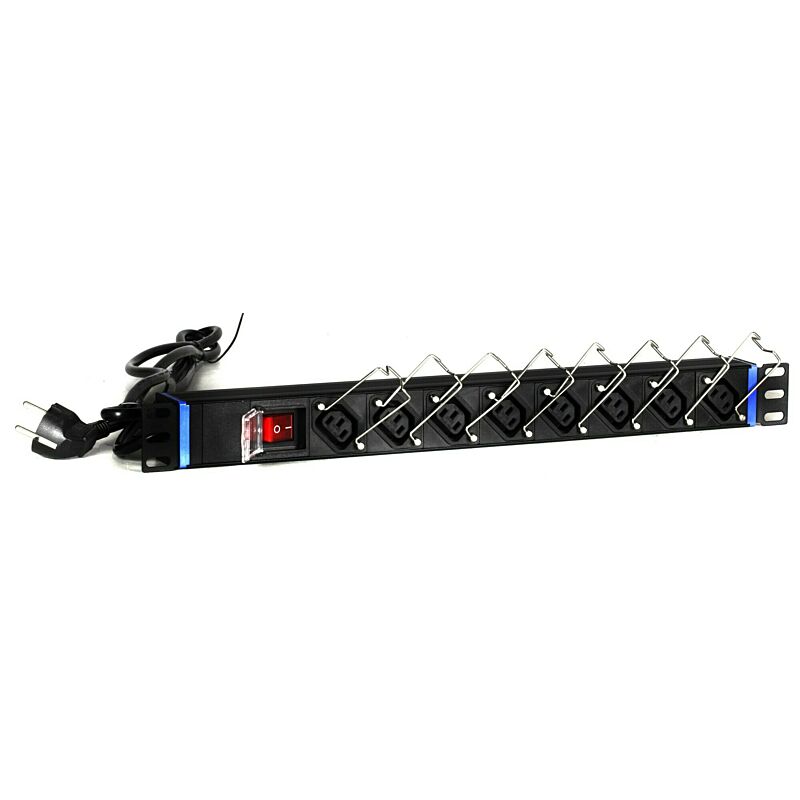 Multipresa C13 a 8 prese da 19 pollici