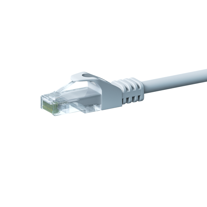 Cavo patch UTP CAT5e da 3 m, bianco - 100% rame