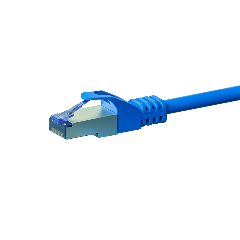 Cavo patch CAT6a S/FTP (PIMF) da 15 m, blu.