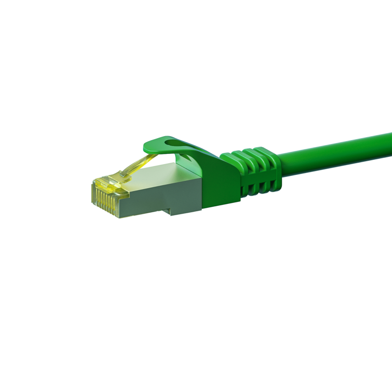 Cavo patch Cat7 S/FTP (PIMF) da 3 m, verde.