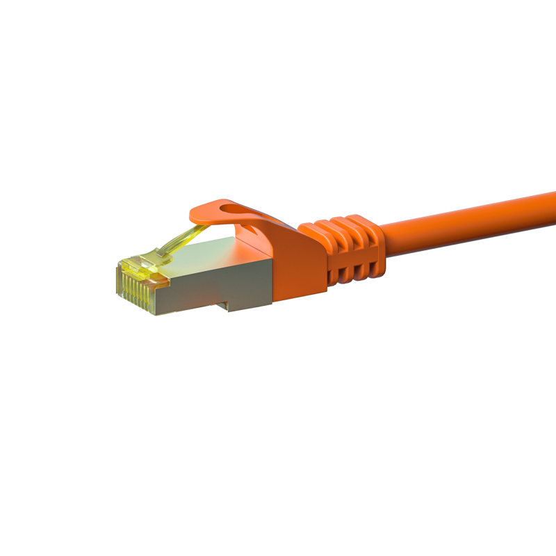 Cavo patch Cat7 S/FTP (PIMF) da 2 m, arancione.
