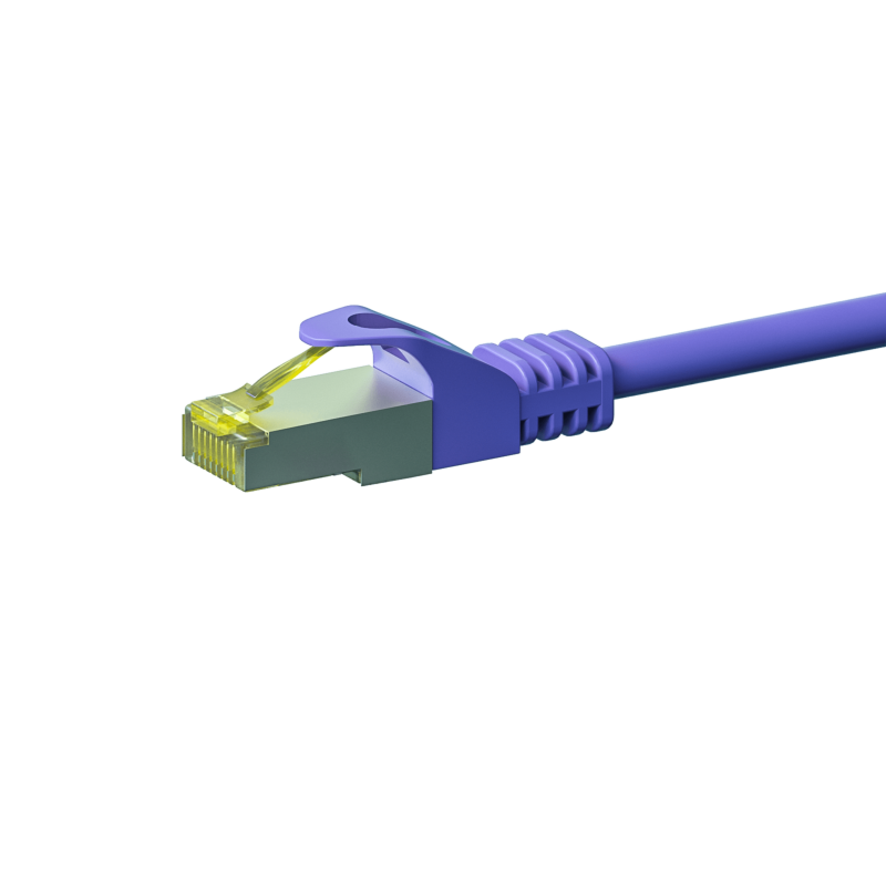 Cavo patch Cat7 S/FTP (PIMF) da 30 m, colore viola.