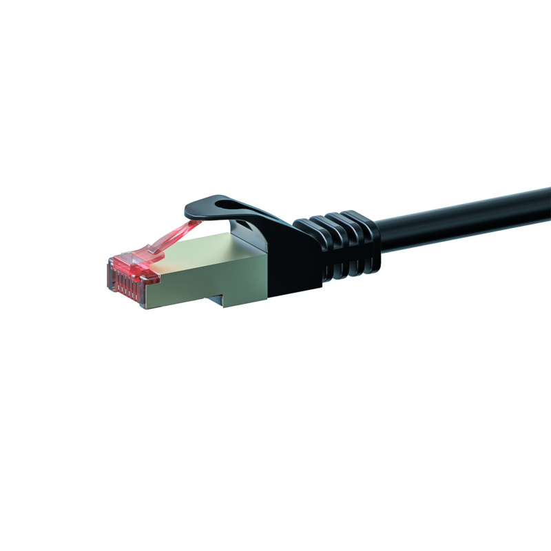 Cavo patch CAT6 S/FTP (PIMF) da 3 m, nero.