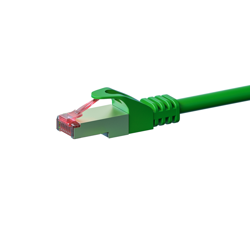 Cavo patch CAT6 S/FTP (PIMF) da 10 m, verde.