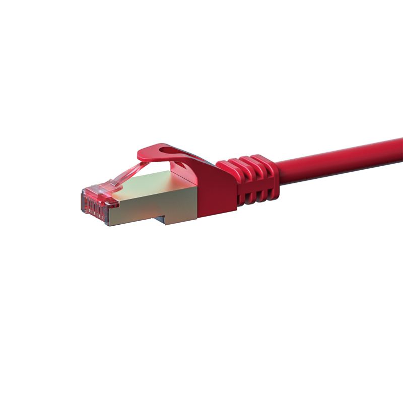 Cavo patch CAT6 S/FTP (PIMF) 50 m rosso