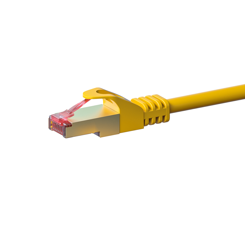Cavo patch CAT6 S/FTP (PIMF) da 30 m, giallo.