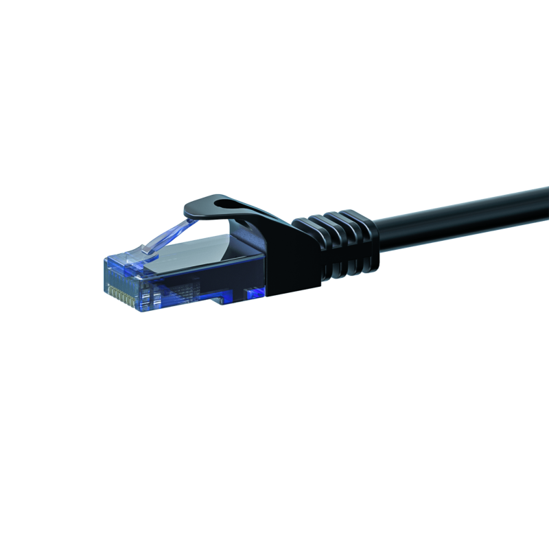 Cavo patch UTP CAT6a 50 m nero - 100% rame