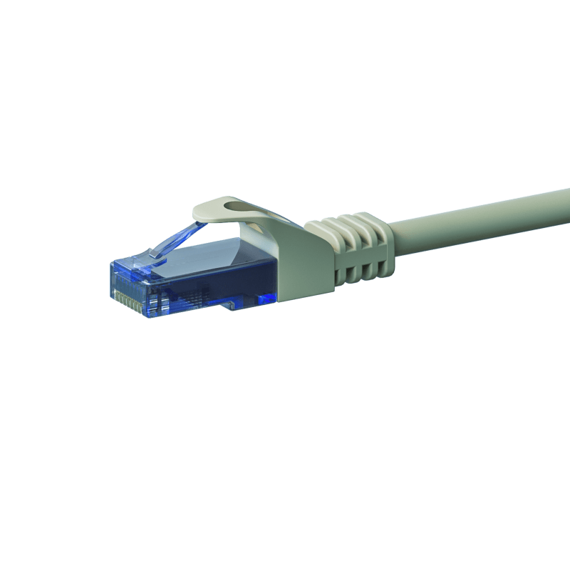 Cavo patch UTP CAT6a da 1,50 m, grigio - 100% rame