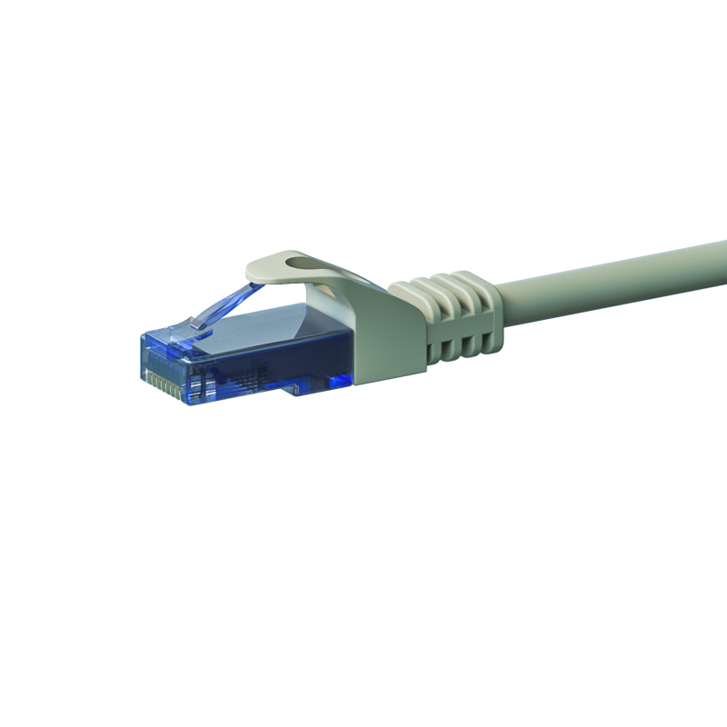 Cavo patch UTP CAT6a, 20 m, grigio - 100% rame